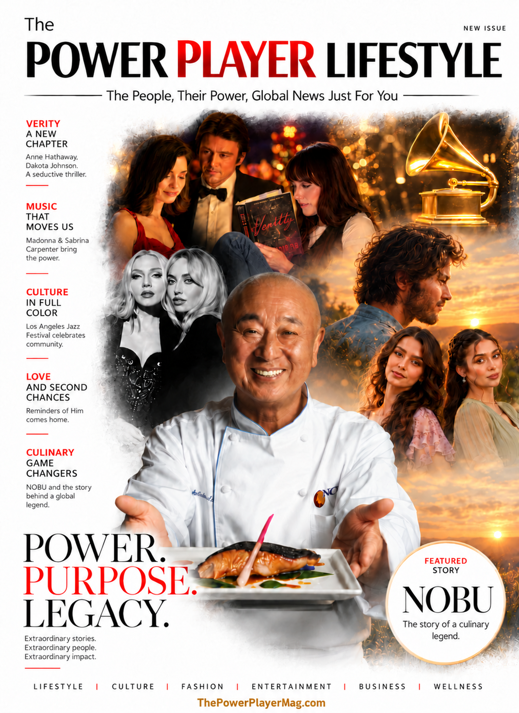 The Power Player Lifestyle Magazine