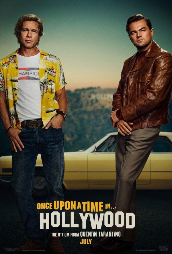 Leonardo DiCaprio & Brad Pitt Star In Once Upon a Time in Hollywood Movie